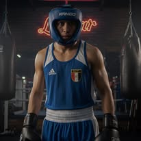 Blue Boxing Competition Kit